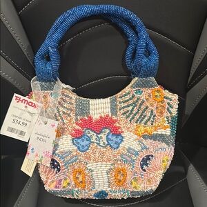 Viral beaded handbag